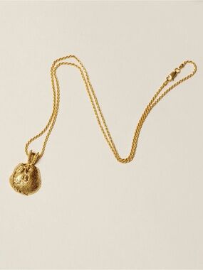 PAMELA CARD Gilded Chancel Necklace